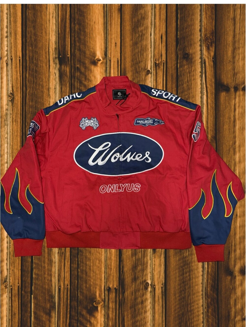 Darc Sport Wolves Ride The Fire Gordon Racing Jacket 435 of 500 Made 2XL Rare